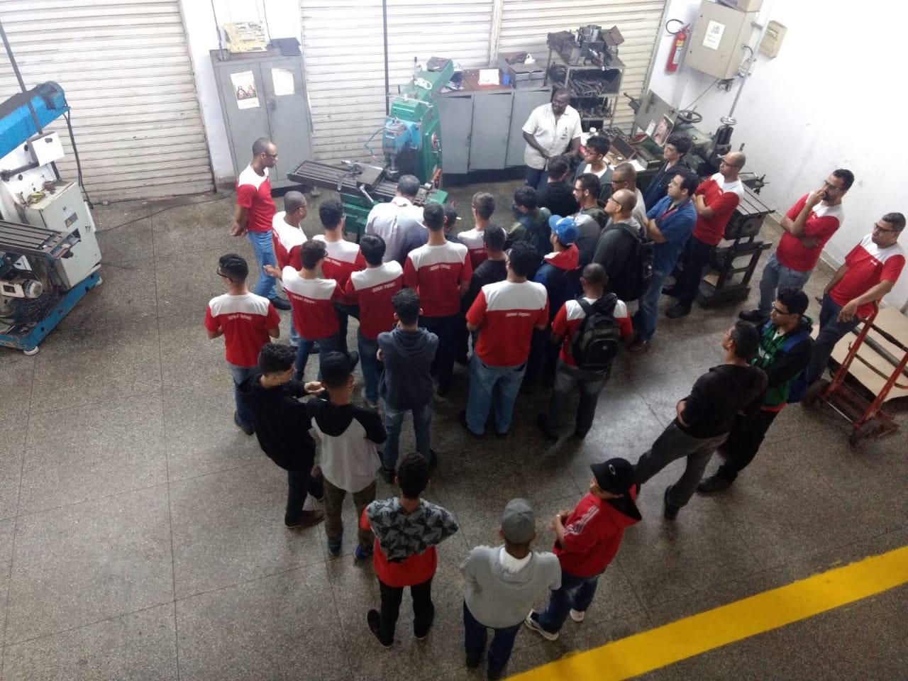 senai vira parceirro menor aprendiz com a Mining