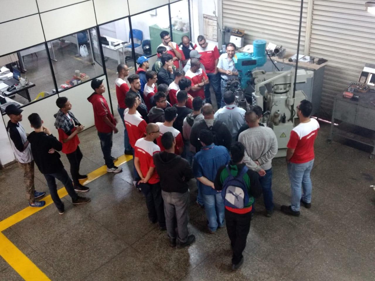 Mining valoriza o senai e realiza contratações de menores aprendizes